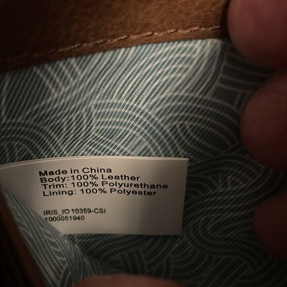 THE SAK Black Leather Zip Around Wallet Clutch‎ Crossbody - Picture 10 of 16